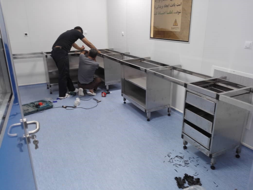 کلین روم ، اتاق تمیز ، اتاق تمیز ژینا طب